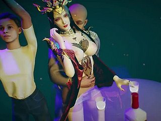 3D-animatie - Schoonheidsgodin #45