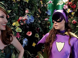 Big-busted Heroines in Pantyhose